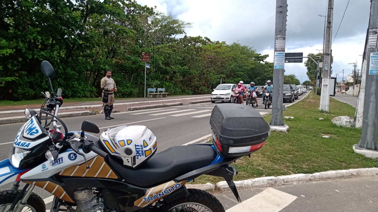SMTT alerta para gravidade dos acidentes envolvendo motociclistas em Aracaju - SMTT Aracaju